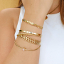 C&oacute;mo estilizar estas bonitas pulseras de acero inoxidable