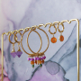 Dise&ntilde;a una colecci&oacute;n de pendientes con criollas de acero inoxidable