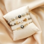 Inspiraci&oacute;n de pulseras con abalorios de cristal rondeles