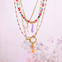 Inspiraci&oacute;n en joyer&iacute;a con coloridos colgantes de resina Mano fico