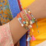 As&iacute; se incorporan las borlas a pulseras y cordones para gafas de sol