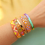 Ponte creativa con los abalorios Tile para crear las pulseras m&aacute;s lindas