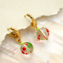Manos a la obra con los abalorios de cristal para pendientes de moda
