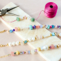 C&oacute;mo usar los abalorios en piedra natural a las pulseras de moda