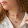 Dise&ntilde;a collares de moda con colgantes de piedra natural