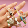 Crea hermosas joyas con nuestras nuevas conchas
