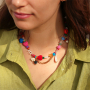 Inspiraci&oacute;n en joyas coloridas con abalorios acr&iacute;licos