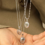 Dise&ntilde;a joyas &uacute;nicas con dijes de acero inoxidable con n&uacute;meros de &aacute;ngeles
