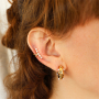 Inspiraci&oacute;n con pendientes ear cuff de acero inox