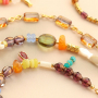 Crea tus propias joyas con abalorios checos de vidrio prensado de Bohemia