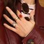 Crea tu colecci&oacute;n &uacute;nica de anillos con modelos de acero inoxidable con piedras