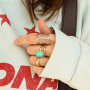 Crea tu colecci&oacute;n &uacute;nica de anillos con modelos de acero inoxidable con piedras