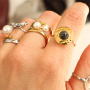 Crea tu colecci&oacute;n &uacute;nica de anillos con modelos de acero inoxidable con piedras