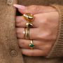 D&eacute;jate inspirar por nuestros anillos de acero inox con estilo