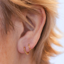 Colecci&oacute;n Statement con BY31&reg;: earcuffs con anilla(s) y pendientes de espiral